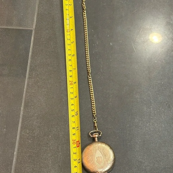 Vintage Elgin Pocket Watch with Chain